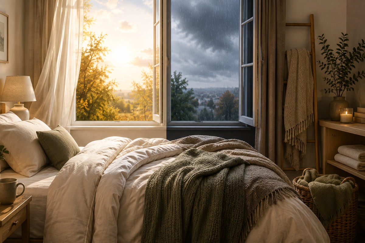 Après la canicule 2026 : comment adapter sa literie au retour des nuits fraîches