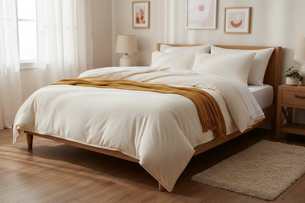 Comment bien choisir sa couette selon la saison — Le guide complet pour dormir parfaitement à deux