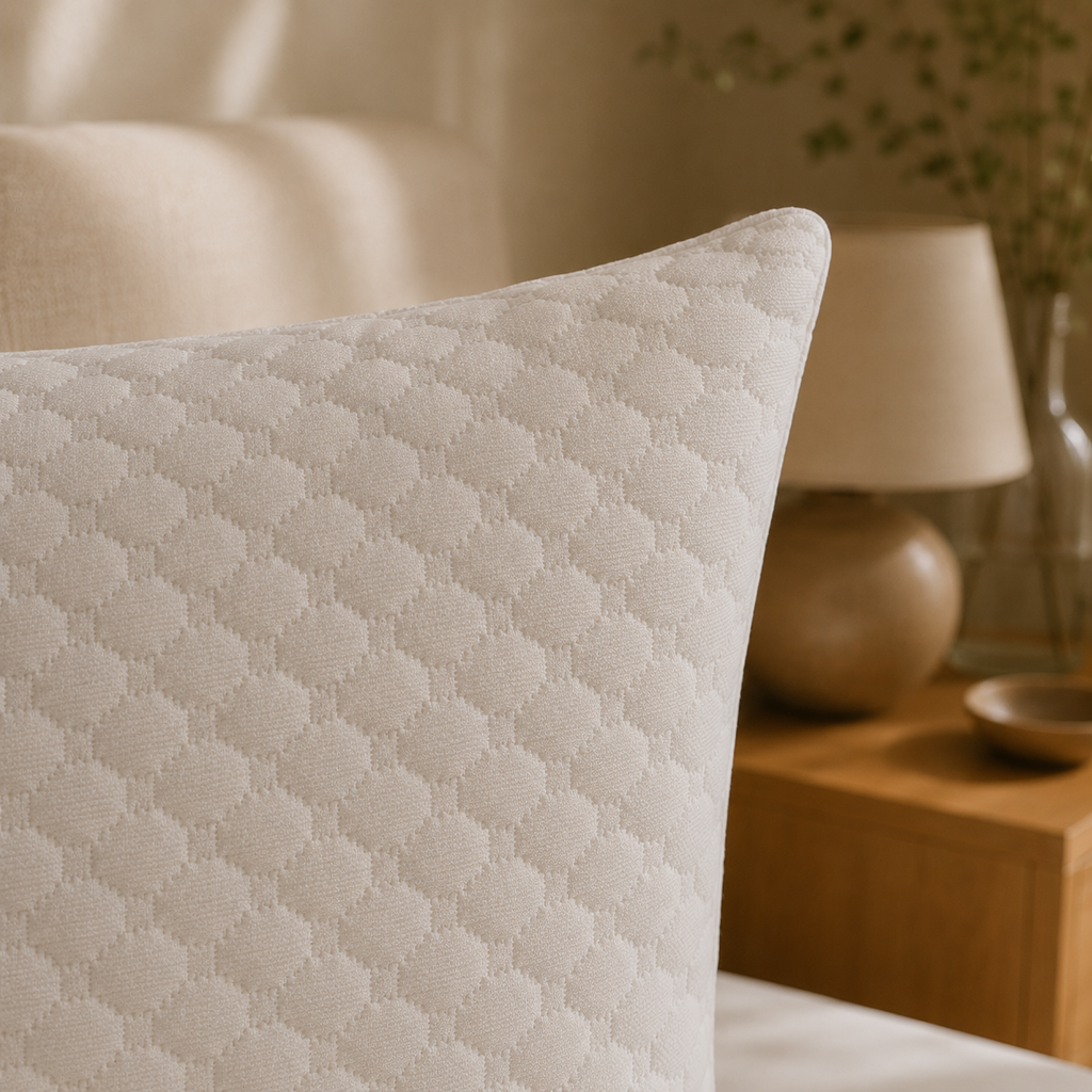 Oreiller Mémoire de Forme | Flocons Mousse Viscoélastique 1500g | Fabriqué en Europe JLB Home