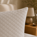 Oreiller Mémoire de Forme | Flocons Mousse Viscoélastique 1500g | Fabriqué en Europe JLB Home
