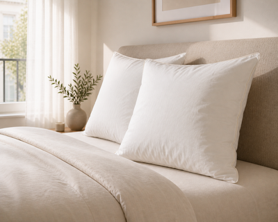 Oreiller Alain de Vauban — Percale de Coton | Garnissage Fibres Vierges | JLB Home JLB Home