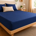Drap Housse Protège-Matelas 2 en 1 | Imperméable | 100% Coton 57 Fils OEKO-TEX® | Bonnet 30 cm JLB Home
