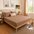 Drap Housse Protège-Matelas 2 en 1 | Imperméable | 100% Coton 57 Fils OEKO-TEX® | Bonnet 30 cm JLB Home