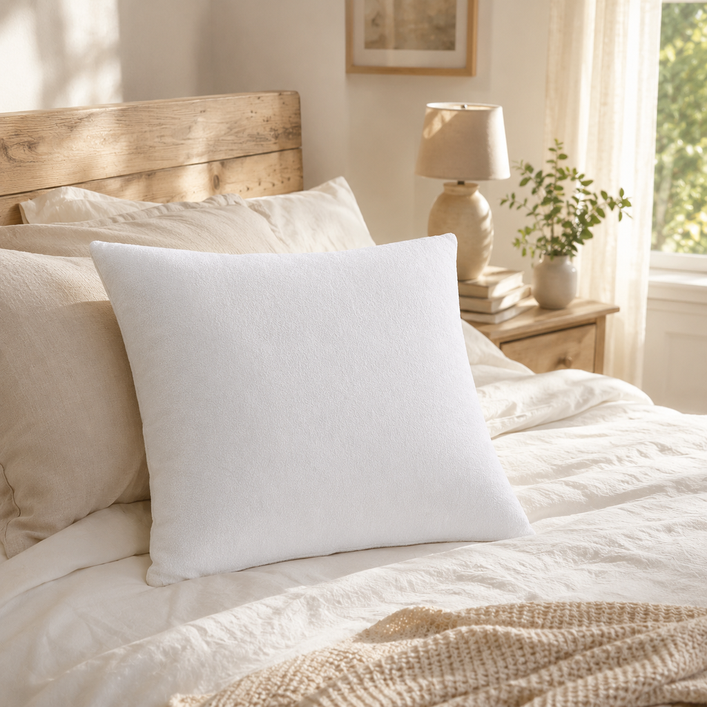 Protège-Oreiller Imperméable 100% Coton | Anti-Acariens | Conception Française | 3 Tailles JLB Home