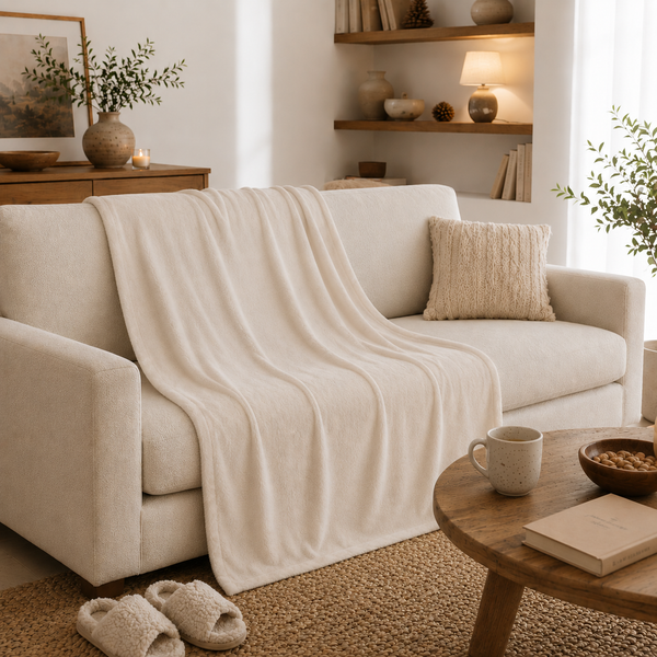 Plaid Jeanne de Vauban 160x210 cm — Polyester Ultra Doux | Confort & Élégance | JLB Home JLB Home