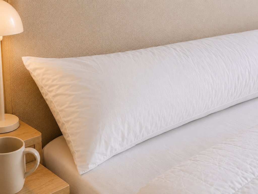 Traversin Alain de Vauban — Percale de Coton | Garnissage Fibres Vierges | JLB Home JLB Home