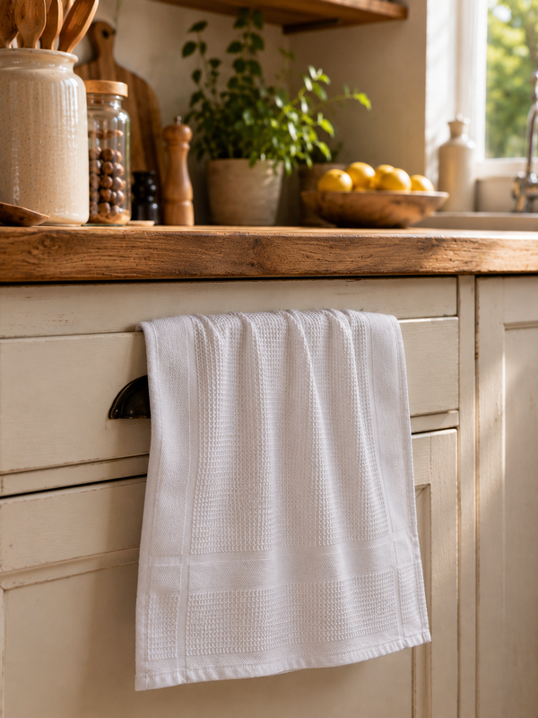 Lot de 4 Chiffons Suisses 60x40 cm — 195g/m² | Nettoyage Professionnel | JLB Home JLB Home