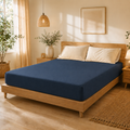 Drap Housse 100% Coton 57 Fils | Grand Bonnet 30 cm | OEKO-TEX® | 6 Coloris JLB Home