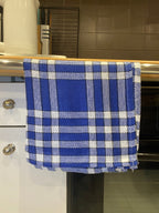 Lot de 12 torchons - 43x45 cm - Multi-couleurs (Bleu, Vert, Rouge) JLB Home