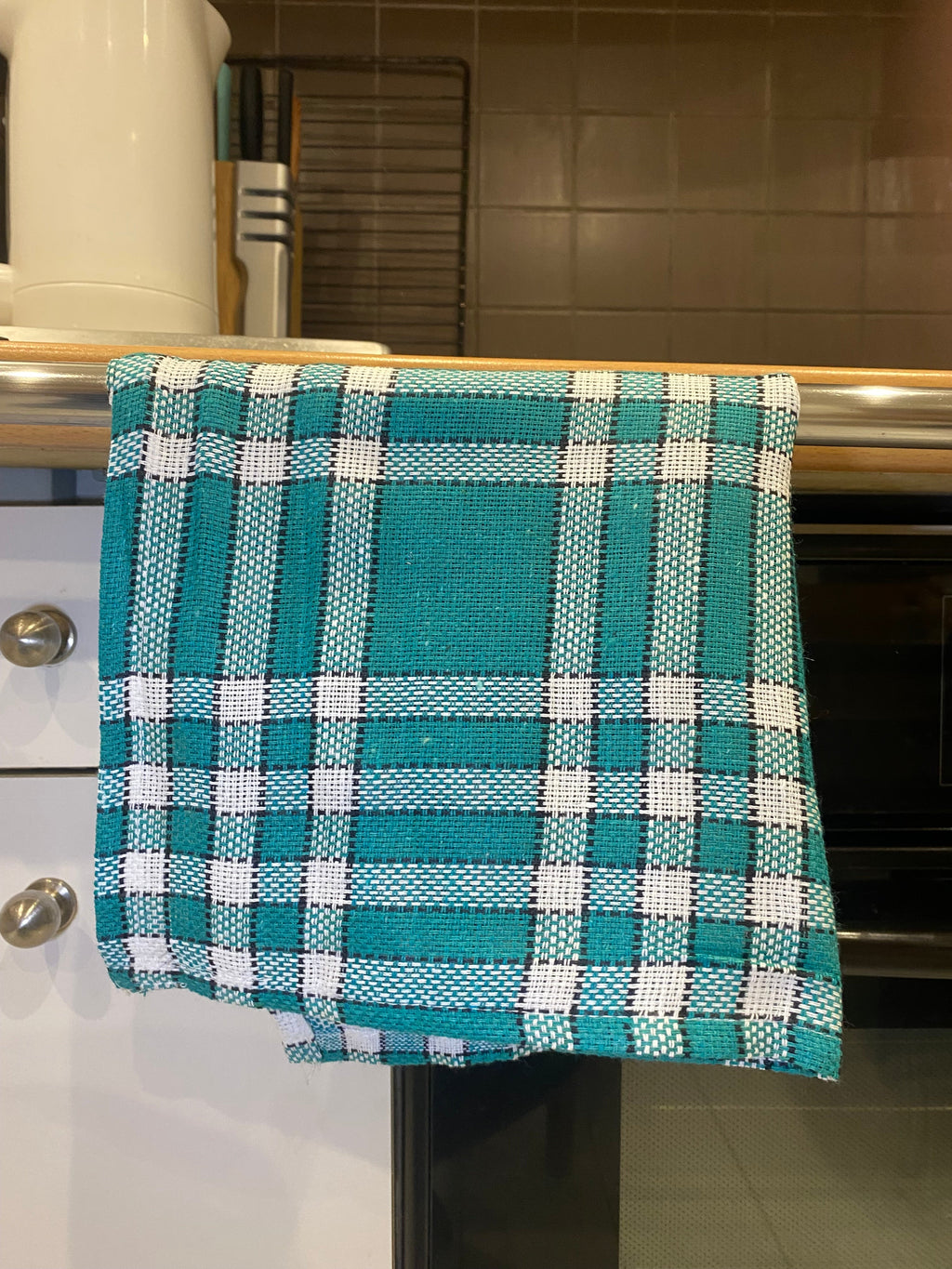 Lot de 12 torchons - 43x45 cm - Multi-couleurs (Bleu, Vert, Rouge) JLB Home