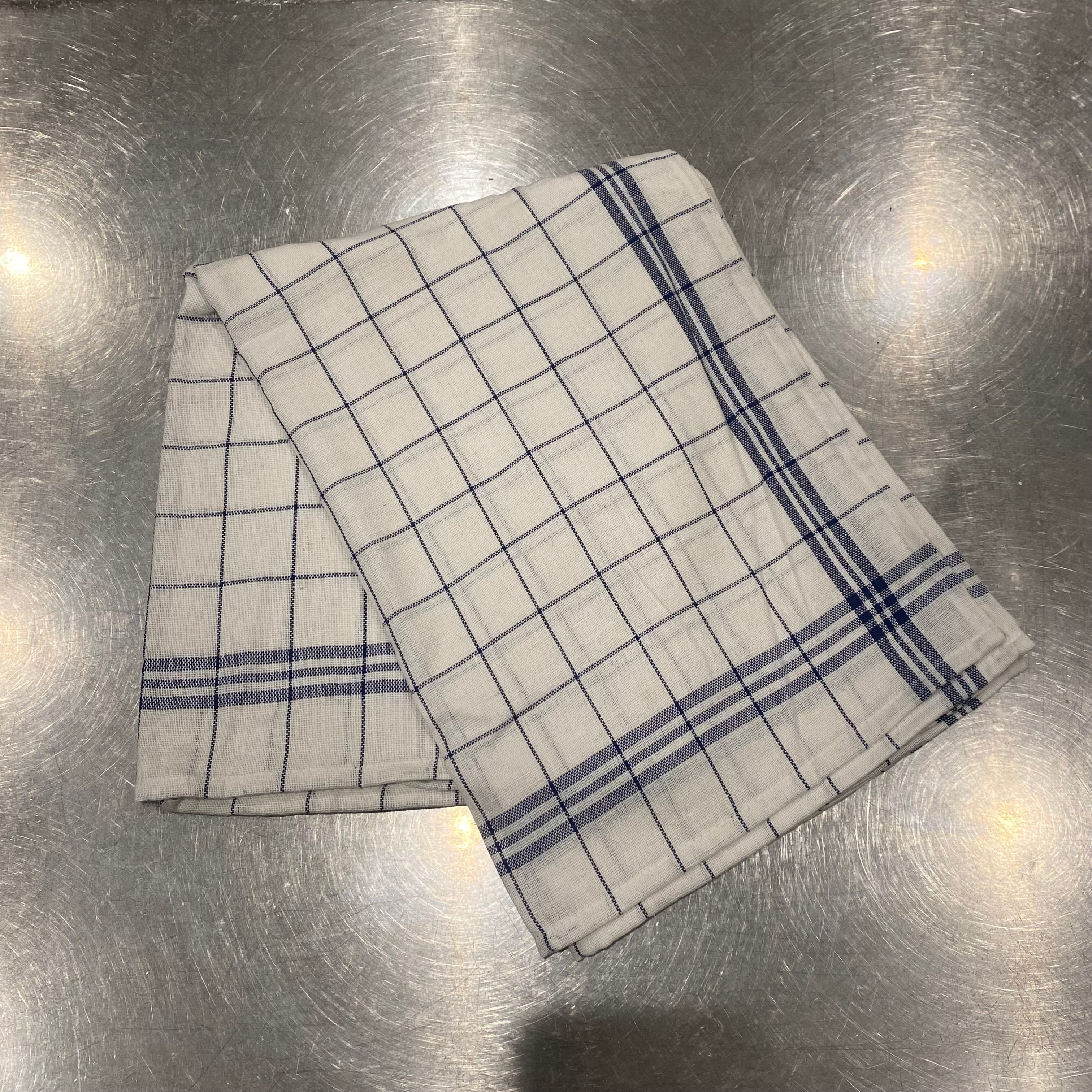 Lot de 12 torchons en coton - 55x80 cm - Multi-couleurs (Bleu, Vert, Rouge) JLB Home