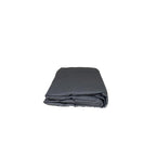 Draps housses Percale de Polycoton 80fils/cm2 - Gris foncé JLB Home