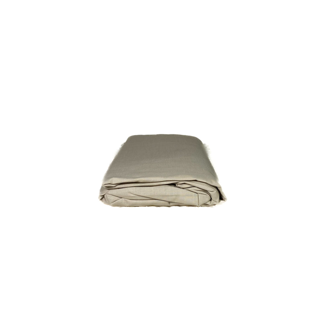 Draps housses Percale de Polycoton 80fils/cm2 - Taupe JLB Home