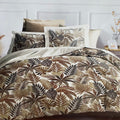 Parure de lit 4 pièces - Coton - AUTOMNE DORÉ JLB Home