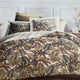 Parure de Lit 4 Pièces Coton | Automne Doré | Drap Housse + Drap Plat + 2 Taies | JLB Home