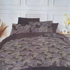 Housses de couette + 2 taies d’oreillers 65x65 - coton - NUIT FLORALE JLB Home