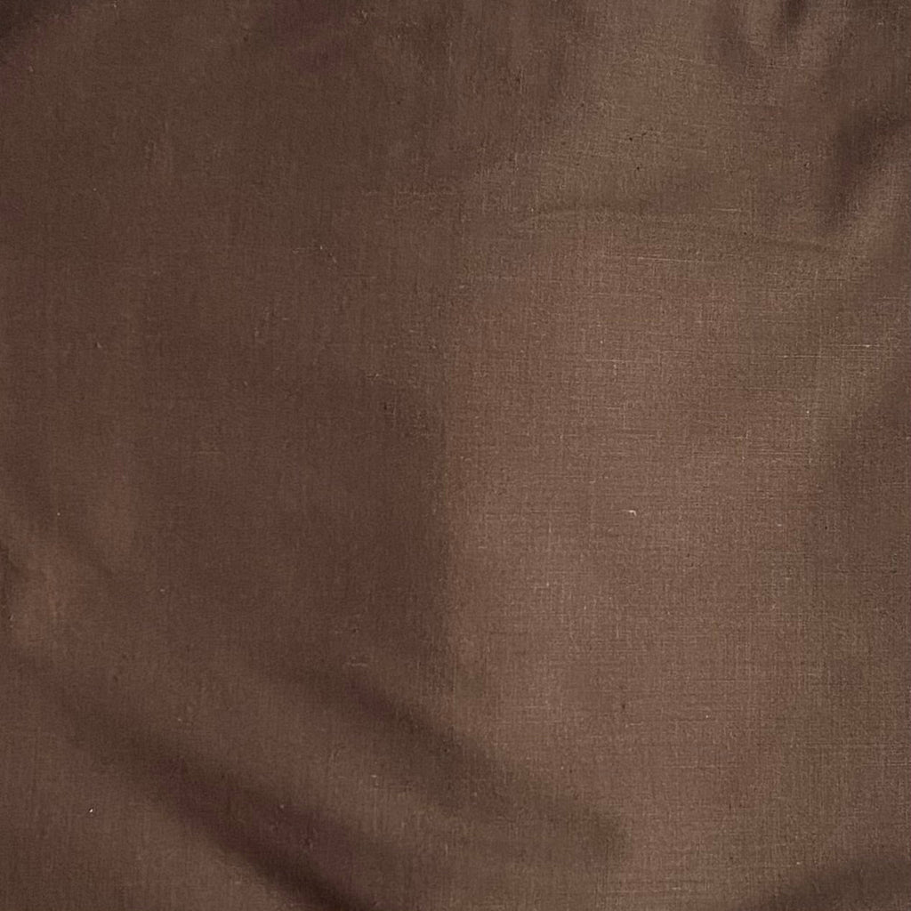 Draps housses Percale de Polycoton 80fils/cm2 - Marron JLB Home