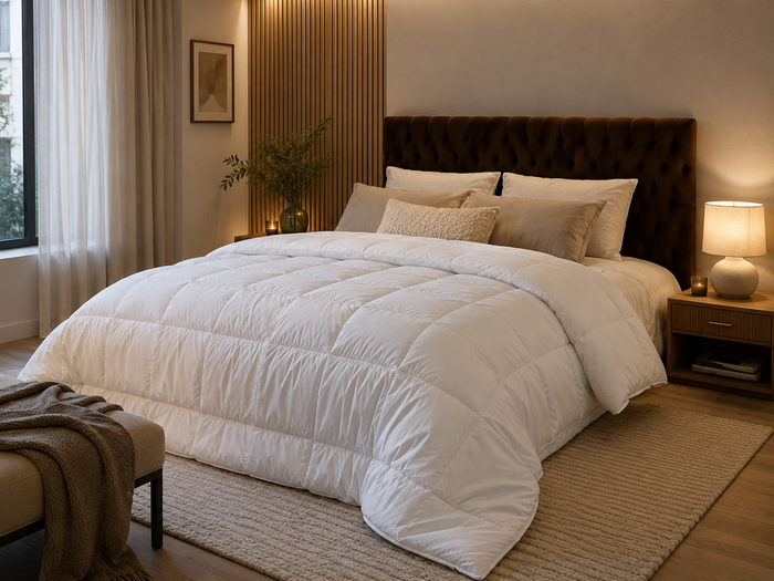 Couette 2 Personnes — Percale de Coton 100% | Sensation Duvet | JLB Home JLB Home