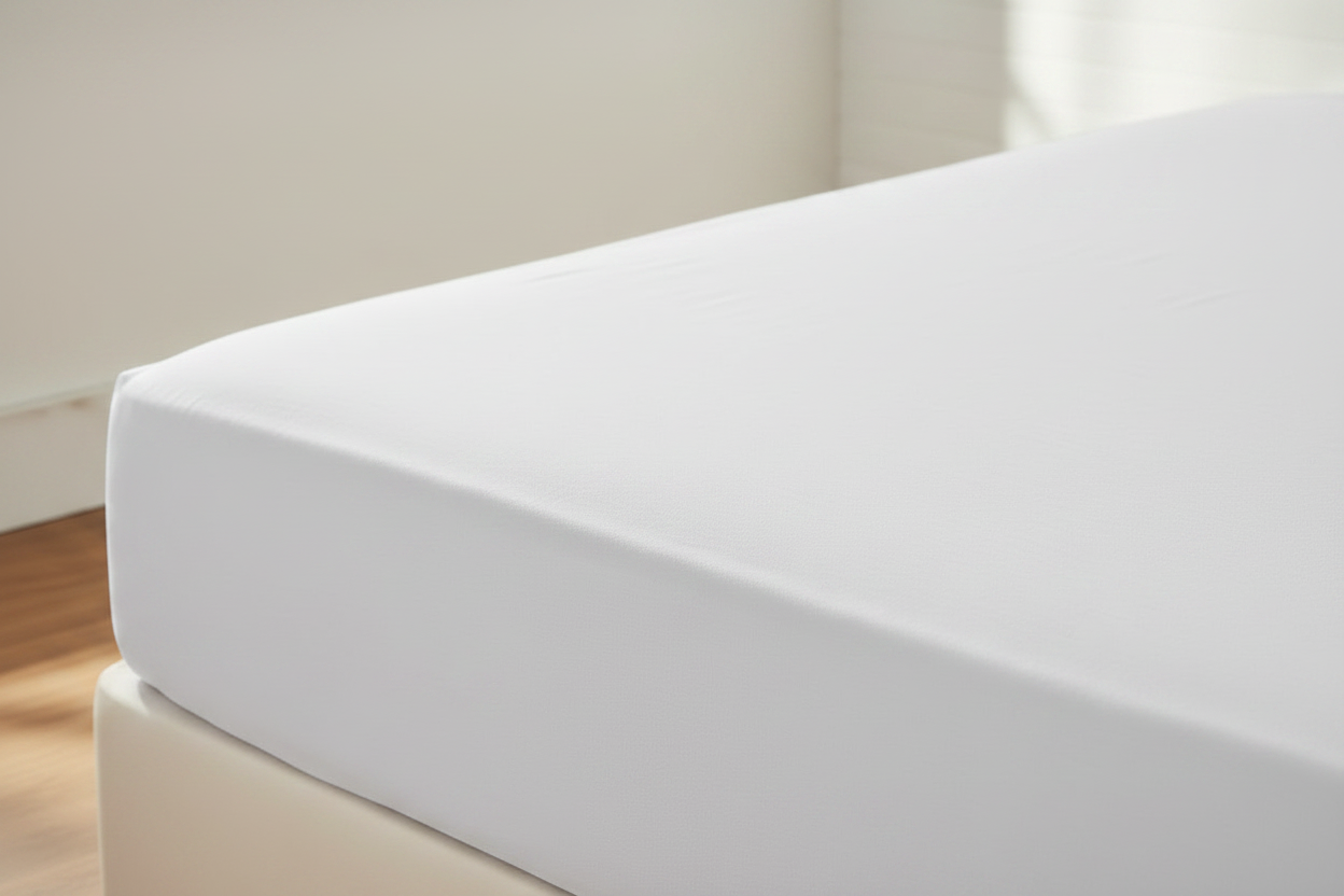 Drap housse blanc