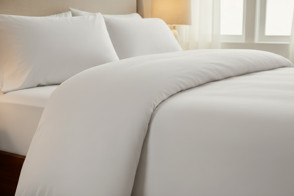 Housse de couette Blanc
