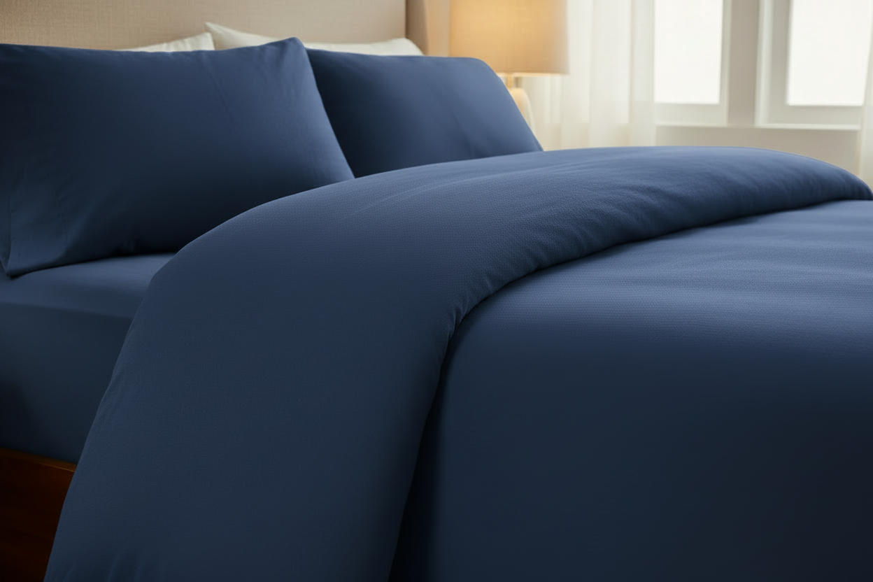 Housse de couette Bleu jean