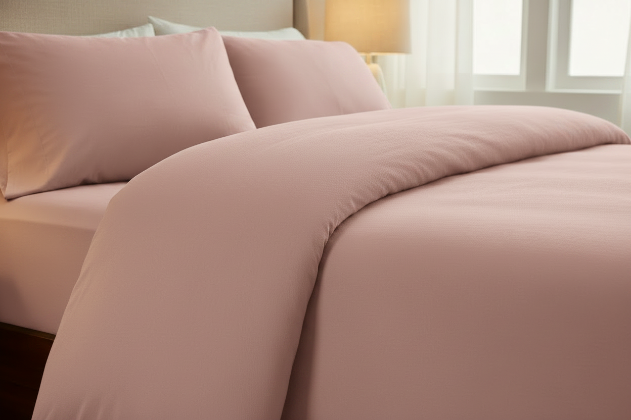Housse de couette Rose
