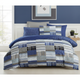 Housse de Couette + 2 Taies 65x65 | Perspective | 100% Coton | JLB Home